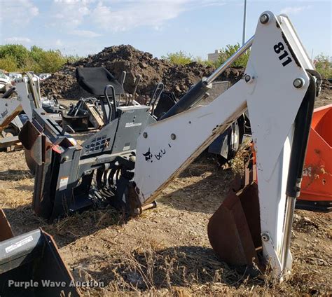 bobcat 811 skid steer backhoe|bobcat 811 backhoe for sale.